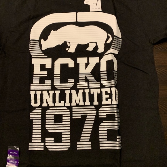 Ecko Unltd Short Sleeve Screen Print Tee - Picture 2 of 3
